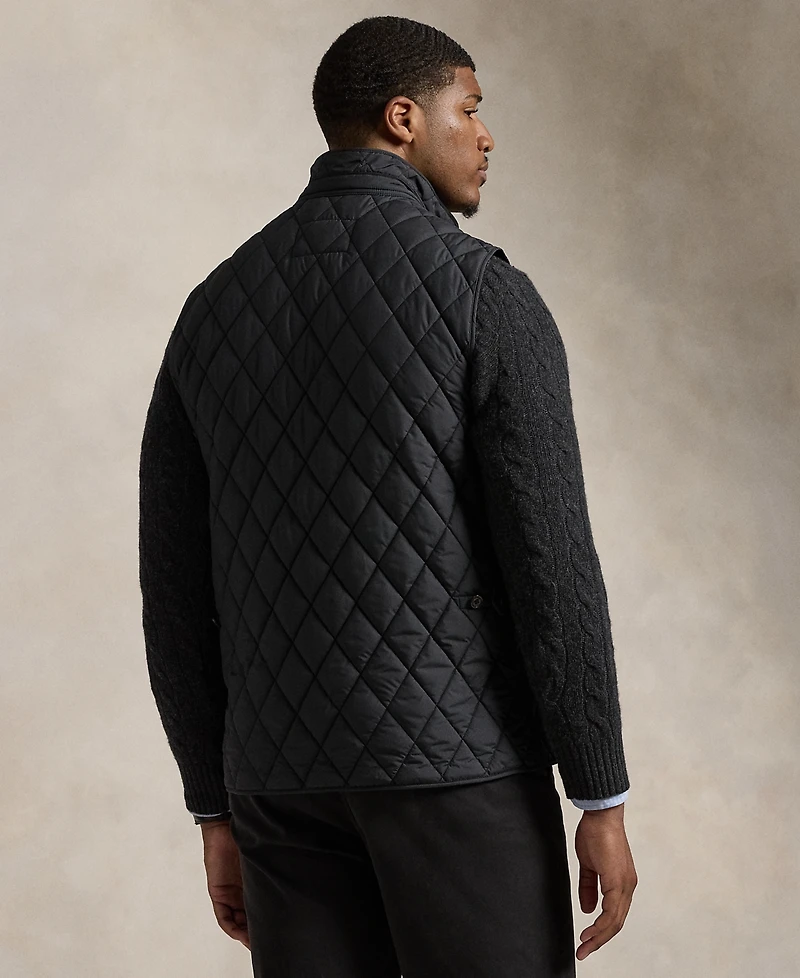 Polo Ralph Lauren Men's Big & Tall The Beaton Quilted Utility Vest