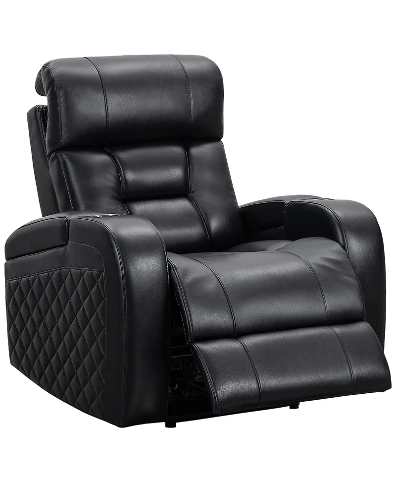Abbyson Living 42" Leather Theater Power Recliner