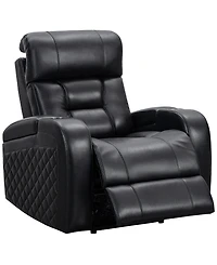 Abbyson Living 42" Leather Theater Power Recliner