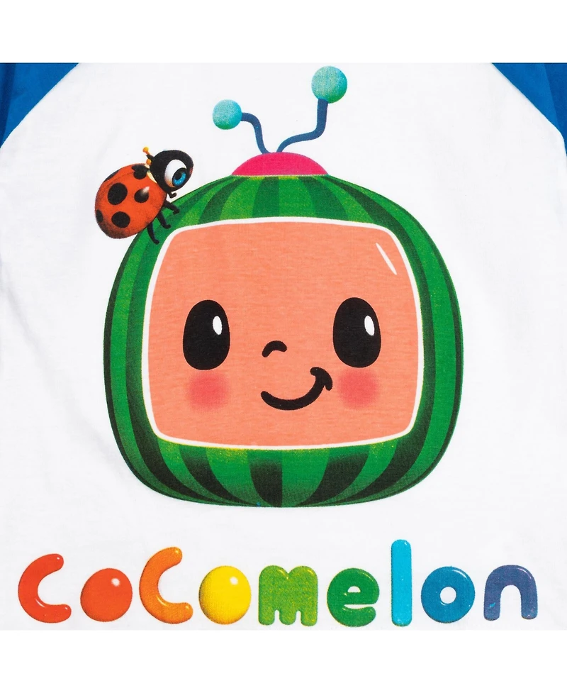 CoComelon Baby Boys Jj 2 Pack Long Sleeve T-Shirts to
