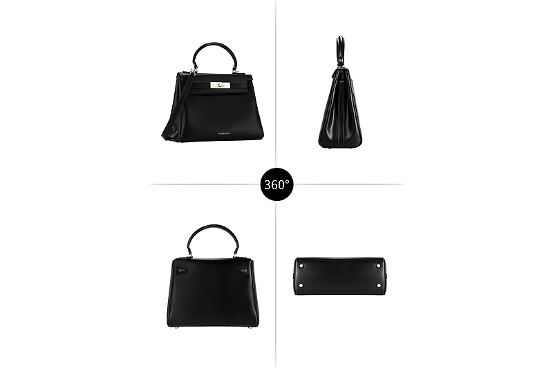 Victoria Handbag with Gold Hardware Hyde