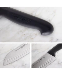 Messermeister Pro Series Kullens Santoku Knife, 7"