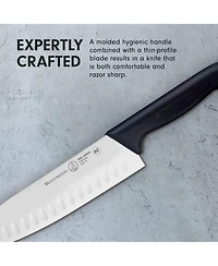 Messermeister Pro Series Kullens Santoku Knife, 7"