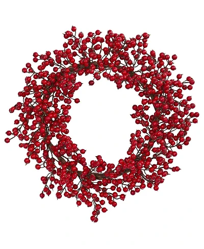 Slickblue Plum Blossom Wreath - Elegant Floral Accent for Home and Office Decor