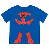 Spidey and His Amazing Friends Toddler Boys Marvel Avengers 3 Pack T-Shirts