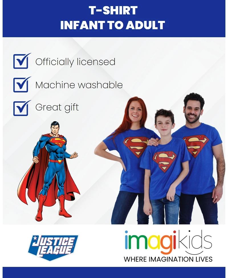 Justice League Baby Boys Dc Comics T-Shirt