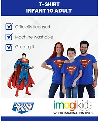 Justice League Baby Boys Dc Comics T-Shirt