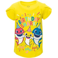 Baby Shark Toddler Girls Pinkfong Shark T-Shirt