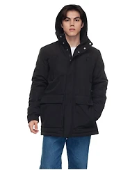 Rokka&Rolla Men's Ultimate Winter Parka with Fleece-Lined Hood