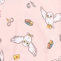 Harry Potter Baby Girls Hedwig 3 Pack Long Sleeve Swaddle Sleeper Gown