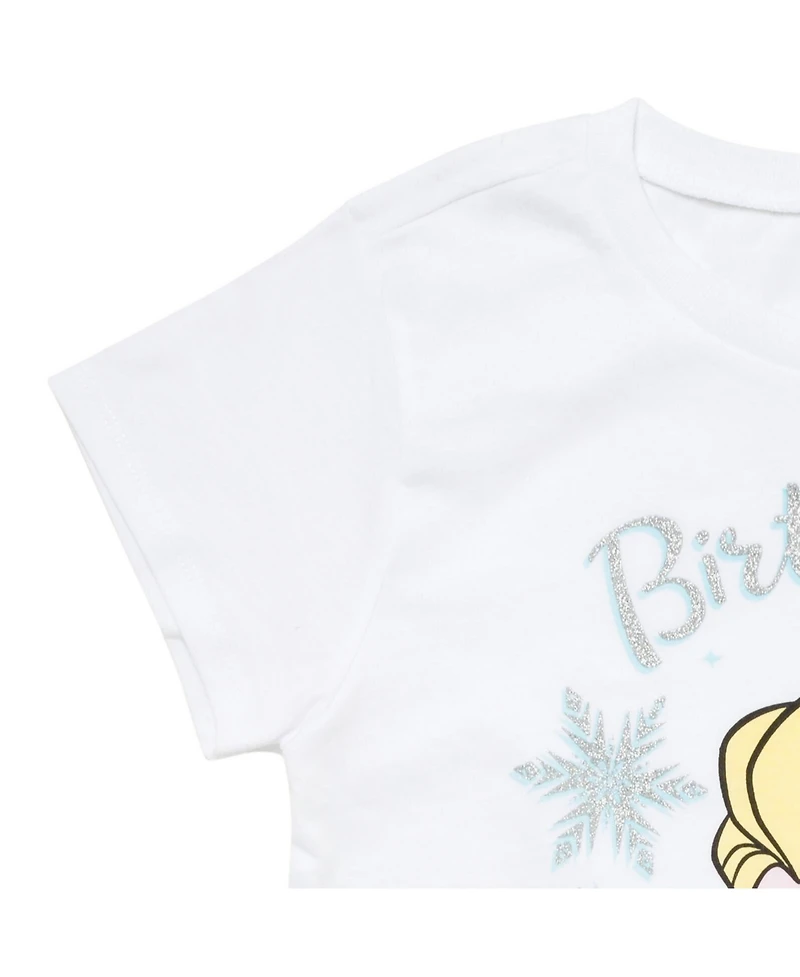 Frozen Toddler Girls Elsa Birthday T-Shirt to