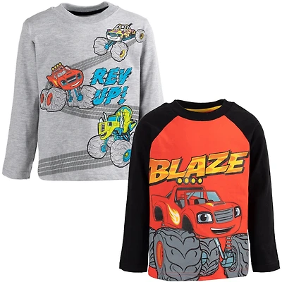 Blaze and the Monster Machines Toddler Boys 2 Pack T-Shirts