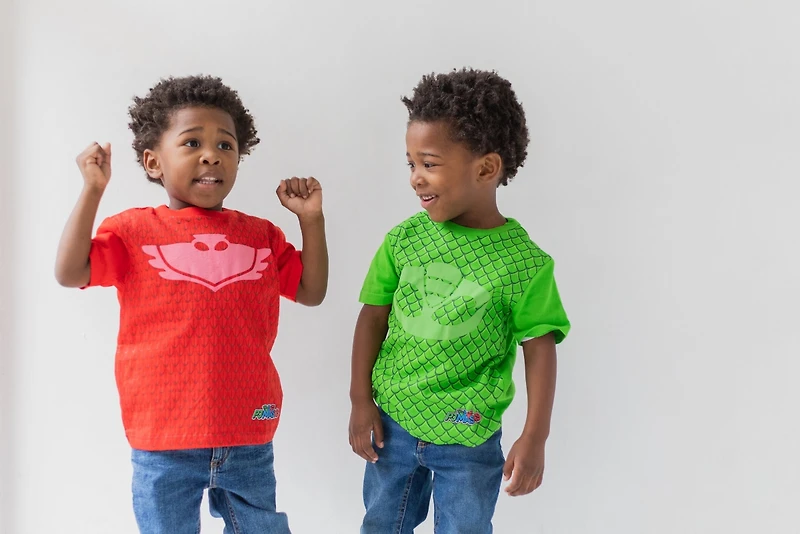 Pj Masks Toddler Boys 3 Pack T-Shirts