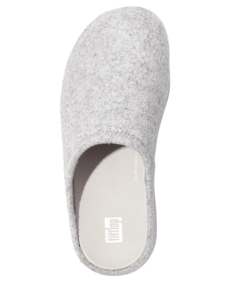 FitFlop Women's Shuv Cushy Felt Clog Slip-On Slippers