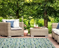 Liora Manne' Marina Wave 8'10"x11'9" Area Rug