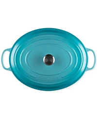 Le Creuset Caribbean 15.5 Quart Enameled Cast Iron Oval Dutch Oven