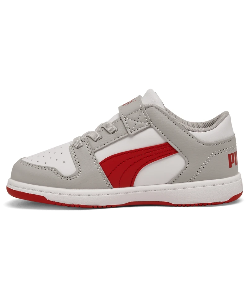 Puma Toddler Kid's Rebound LayUp Low Fastening Strap Casual Sneakers from Finish Line