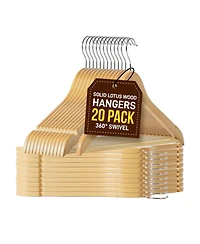 Bakken- Swiss Wooden Hanger Set