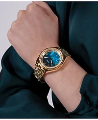 Guess Women's Analog Gold Stainless Steel Watch 36mm