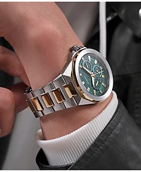 Guess Men's Multi-Function Two Tone Steel Watch 46mm