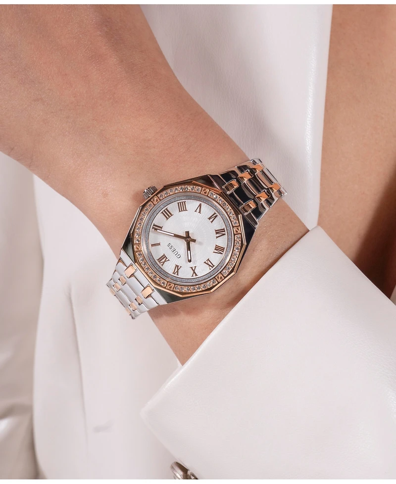 Guess Women's Analog Two-Tone Stainless Steel Watch 36mm