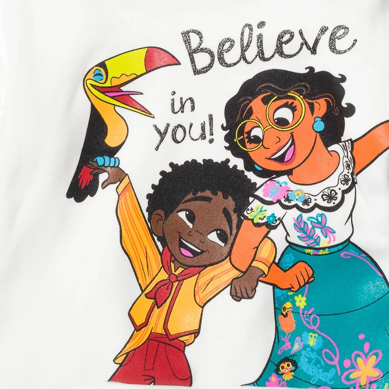 Encanto Girls Mirabel Pullover Fleece Hoodie and Leggings Outfit Set