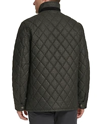 Cole Haan Men's Quilted Stand-Collar Jacket