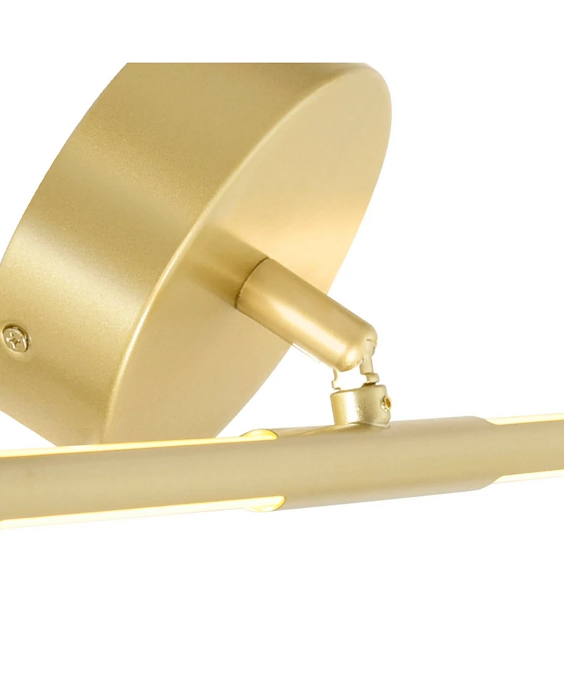 Cwi Lighting 5" Metal Oskil Led Wall Light