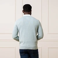 Hope & Henry Men's Fine Gauge V-Neck Pullover Sweater
