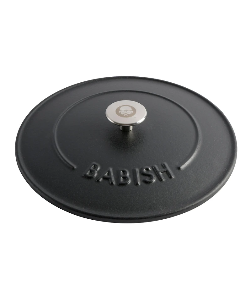 Babish 6 Qt Round Matte Enamel Cast Iron Dutch Oven