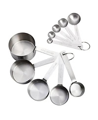 Babish 10-Piece Stainless Steel Measuring Cups & Spoon Set