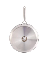 Babish 10 Inch Stainless Steel Triply Professional Grade Fry Pan