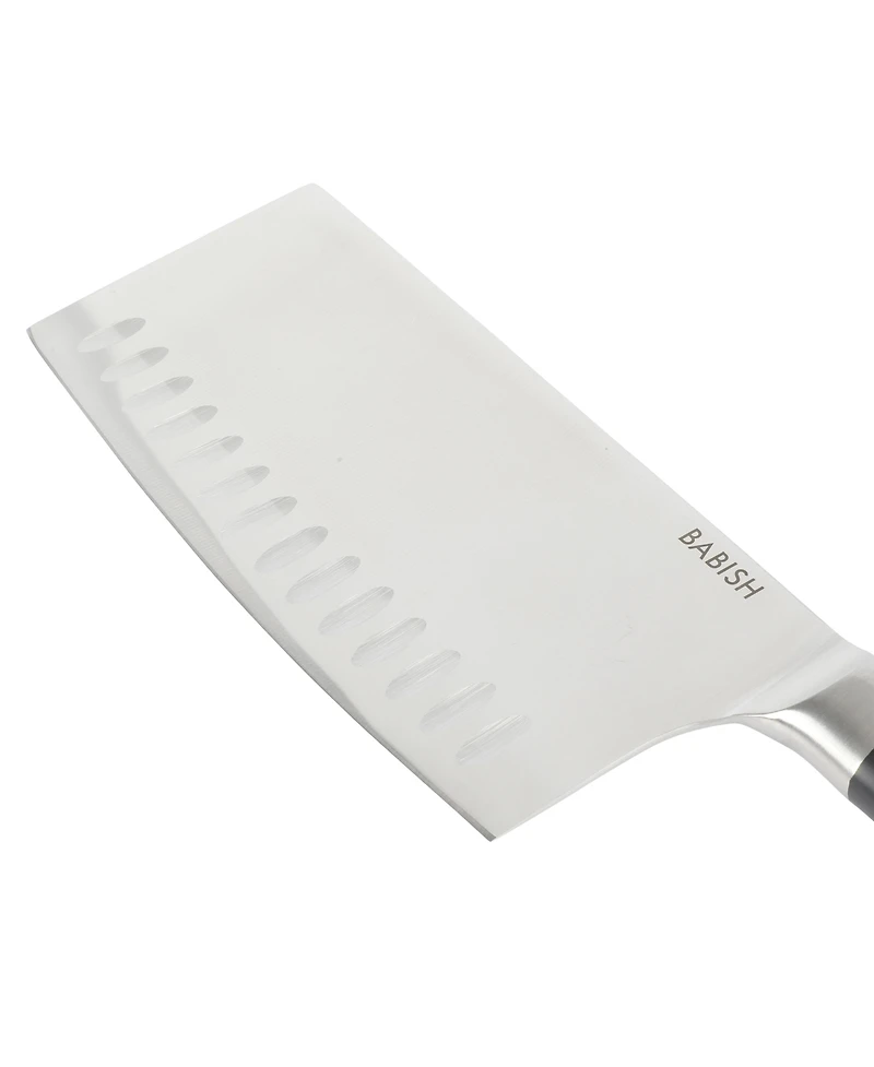 Babish High-Carbon 1.4116 German Steel 6.5 Inch Full Tang, Forged Clever Knife