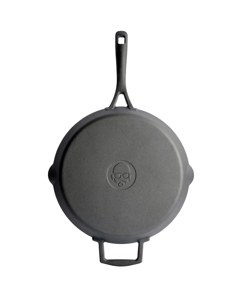 Babish Cast Iron Preseasoned Skillet, 12-Inch