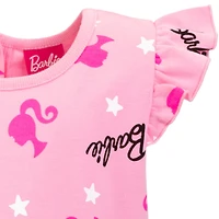 Barbie Girls French Terry Sleeveless Romper