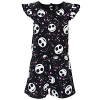 Nightmare Before Christmas Toddler Girls Minnie Mouse Sleeveless Romper