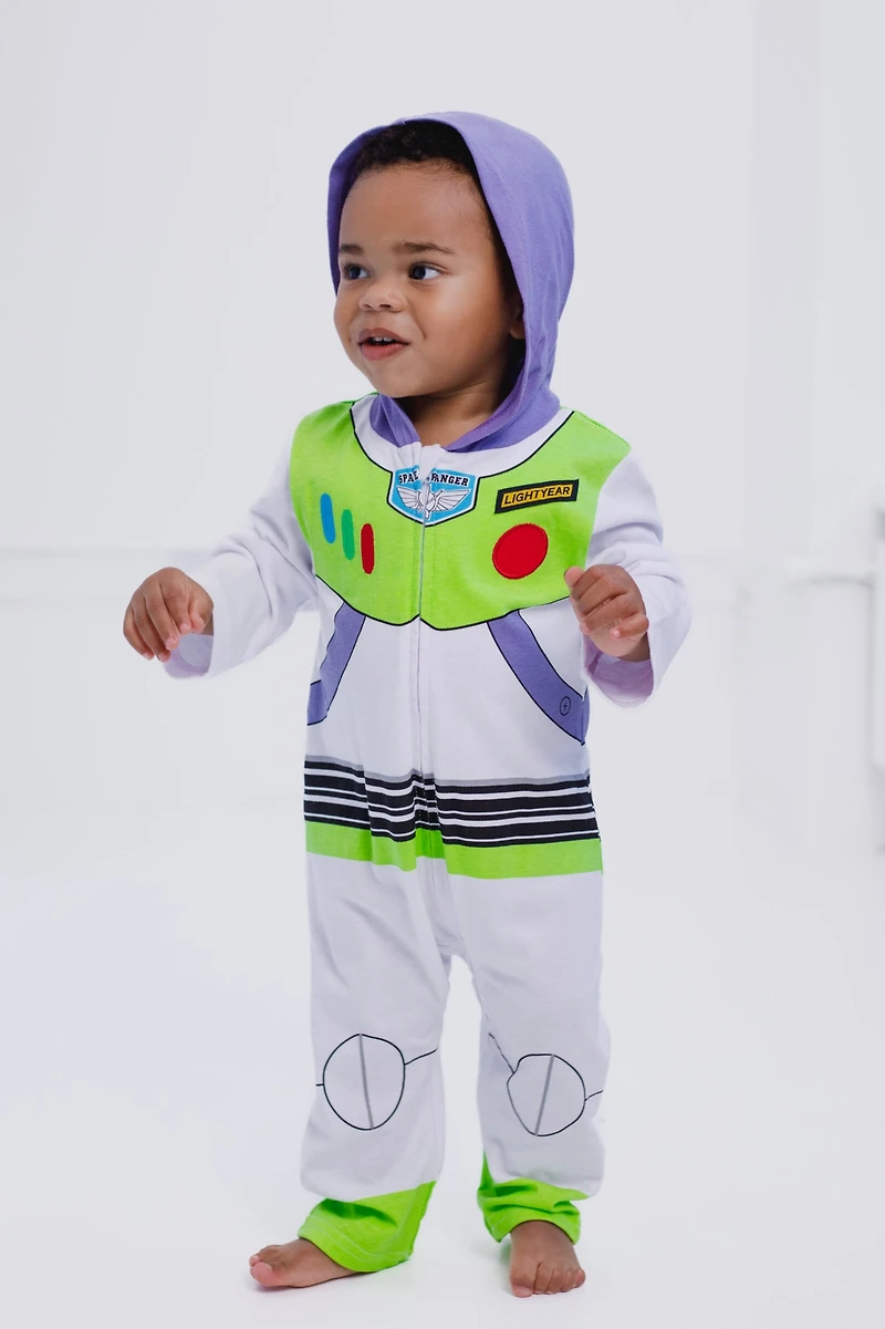 Toy Story Baby Boys Buzz Lightyear Zip Up Cosplay Coverall