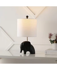 Jonathan Y Koda 17.5" Eclectic Southwestern Resin/Iron Elephant Led Kids' Table Lamp, Yellow