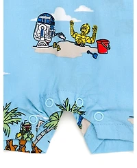 Star Wars Baby Boys Matching Family Sleeveless Romper
