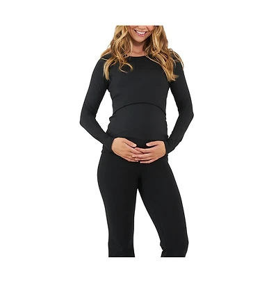 Ripe Maternity Maternity Luxe Knit Nursing Top