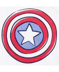 Avengers Baby Boys Bodysuit Pants and Hat 3 Piece Outfit Set
