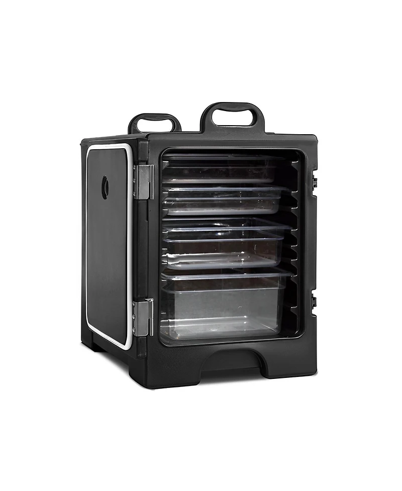 Skonyon 81 Quart Capacity End-loading Insulated Food Pan Carrier with Handles