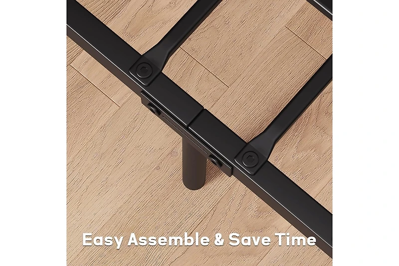 gaomon Full Size Bed Frame Platform with Headboard