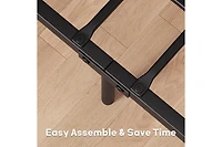 gaomon Full Size Bed Frame Platform with Headboard