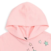 Star Wars Girls The Mandalorian Yoda Pullover Fleece Hoodie and Leggings Outfit Set