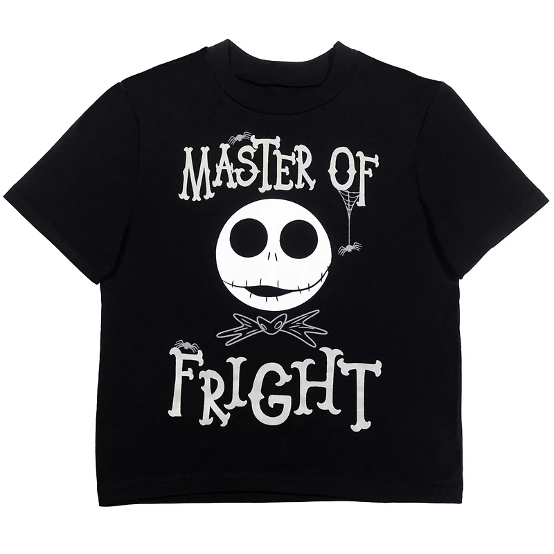 Nightmare Before Christmas Boys Jack Skellington T-Shirt and Shorts Outfit Set
