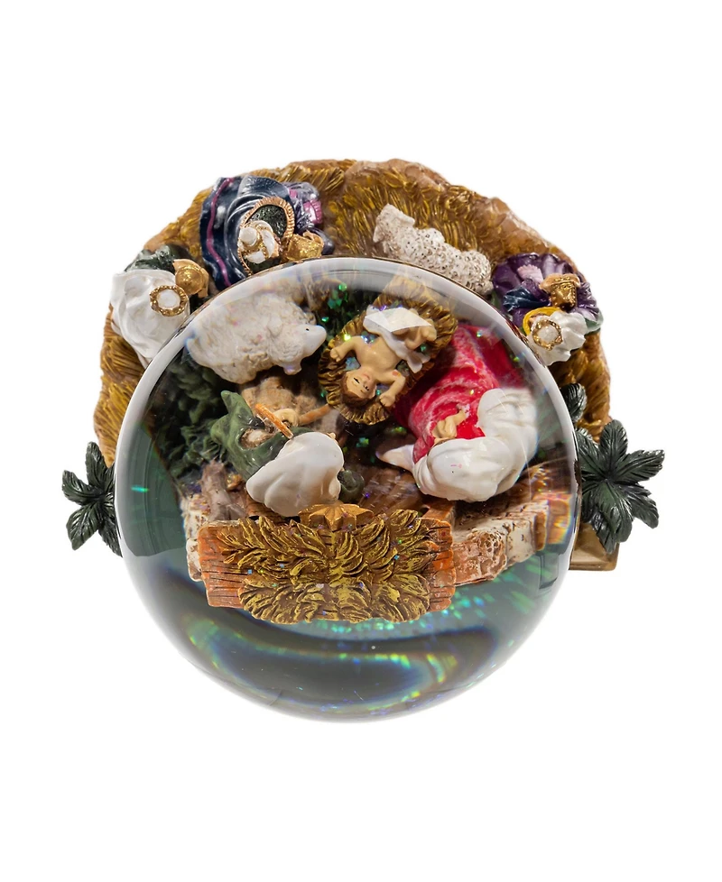 Kurt Adler 120mm Musical Nativity Water Globe
