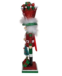 Kurt Adler 18-Inch Hollywood Nutcrackers with Presents Crown
