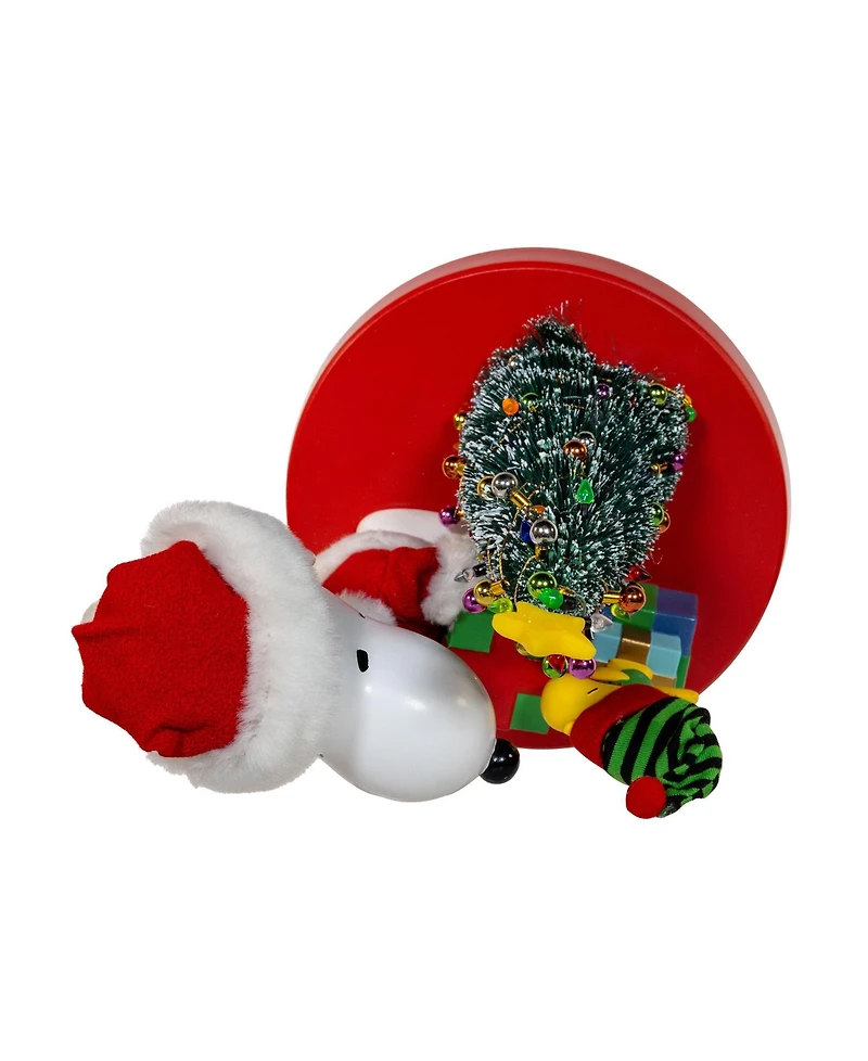 Kurt Adler Peanuts Snoopy and Woodstock Table Piece, 8 Inches