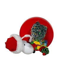 Kurt Adler Peanuts Snoopy and Woodstock Table Piece, 8 Inches